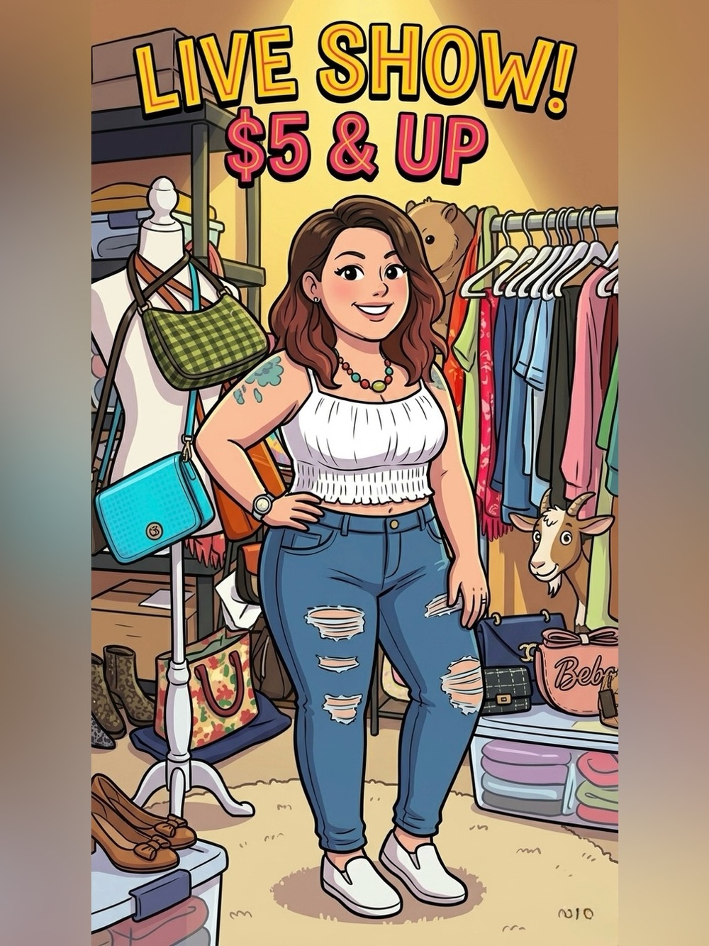 Live Show Flyer, Hangout with @hey_its_hayley ❤️Unlisted, steal deals, and more! - Picture 4 of 8